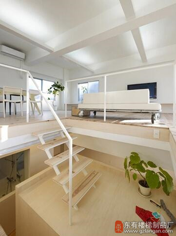 法国Smoothcore建筑师 跳跃楼梯