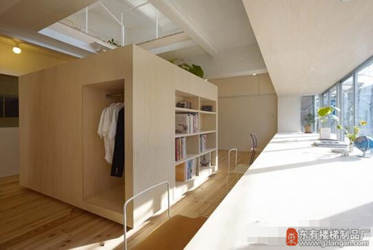 日本东京的Torafu建筑师 类似基于柜子的楼梯3