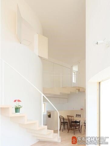 日本建筑师滩本幸子 如栈桥般的楼梯3