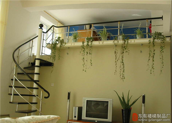 旋转楼梯外形优美