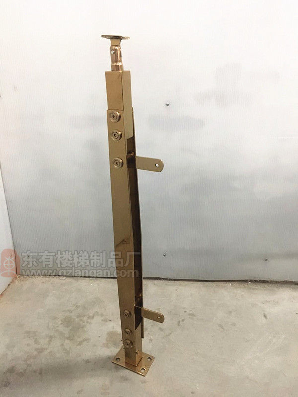 钛金不锈钢菱形立柱DY