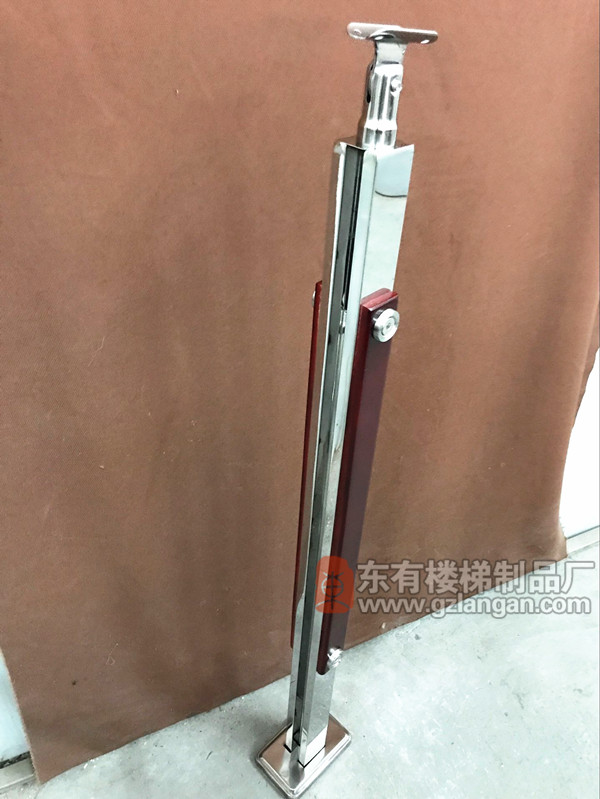 850mm*50*10mm空心管状夹木立柱