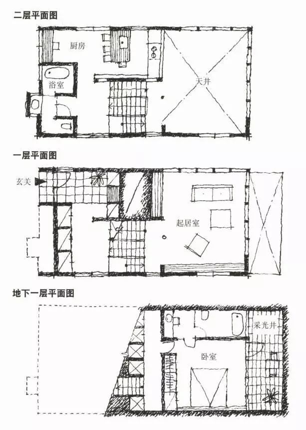 地下一层的左侧是实地